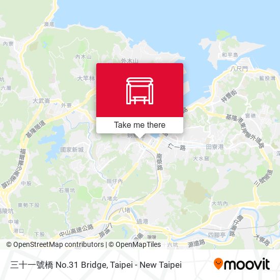 三十一號橋 No.31 Bridge map