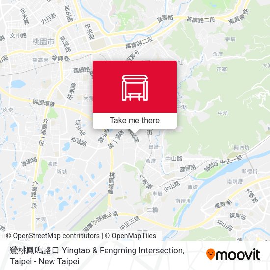 鶯桃鳳鳴路口 Yingtao & Fengming Intersection地圖