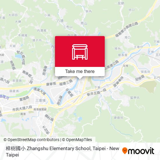 樟樹國小 Zhangshu Elementary School地圖