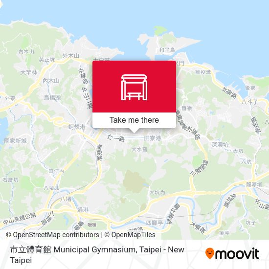 市立體育館 Municipal Gymnasium map