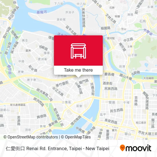 仁愛街口 Renai Rd. Entrance map