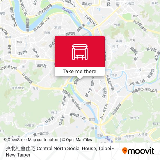 央北社會住宅 Central North Social House地圖