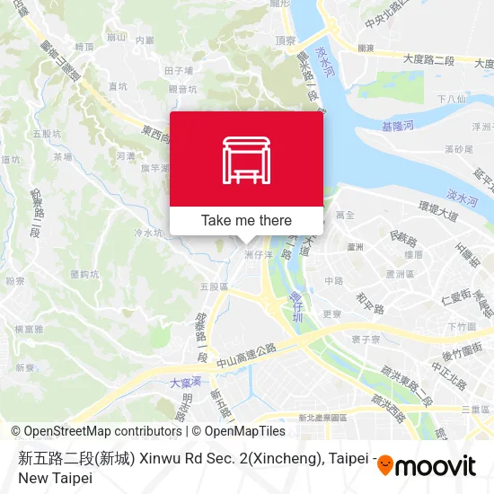 新五路二段(新城) Xinwu Rd Sec. 2(Xincheng)地圖