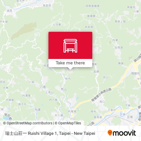 瑞士山莊一 Ruishi Village 1 map