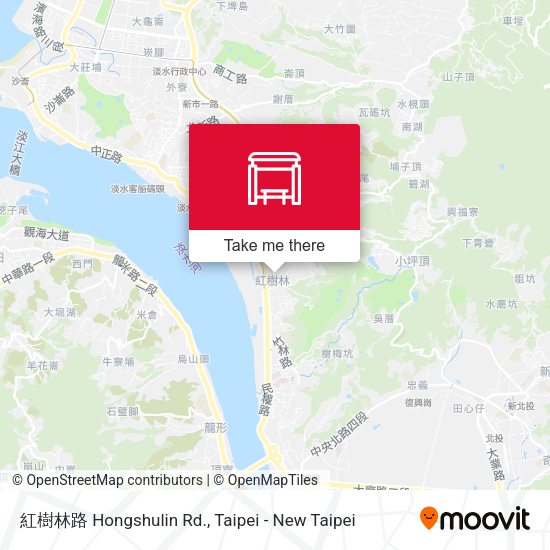 紅樹林路 Hongshulin Rd.地圖