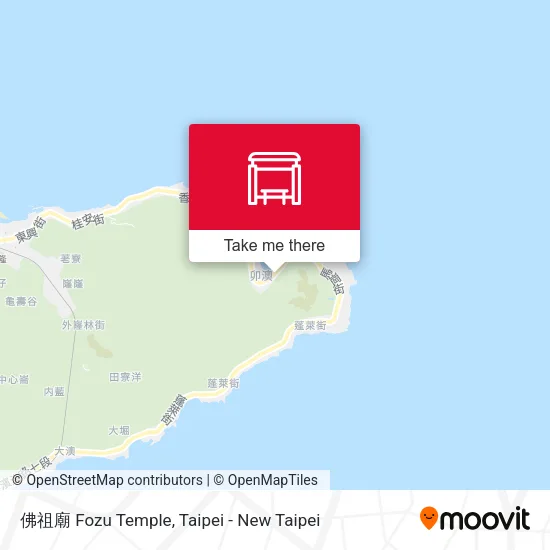 佛祖廟 Fozu Temple地圖