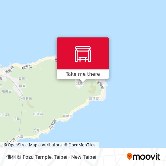 佛祖廟 Fozu Temple地圖