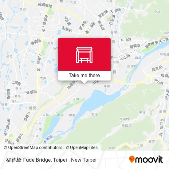 福德橋 Fude Bridge map