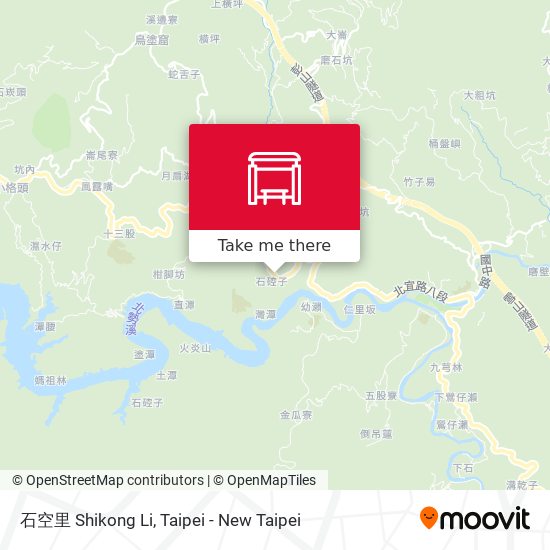 石空里 Shikong Li map