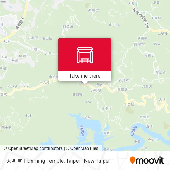 天明宮 Tianming Temple map