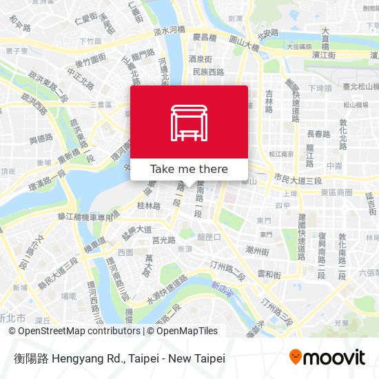 衡陽路 Hengyang Rd. map