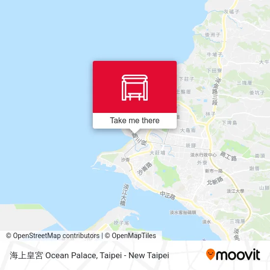 海上皇宮 Ocean Palace map