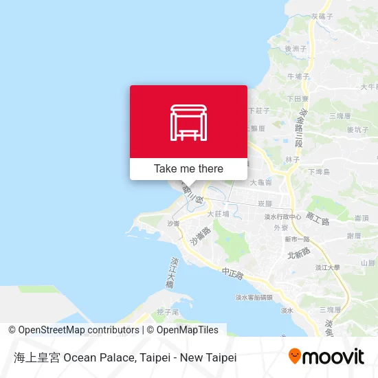海上皇宮 Ocean Palace map