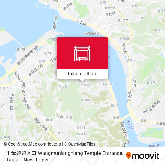 王母娘娘入口 Wangmuniangniang Temple Entrance map