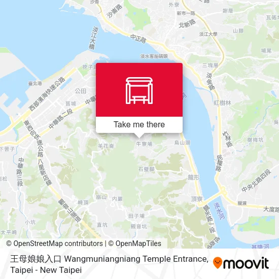 王母娘娘入口 Wangmuniangniang Temple Entrance map