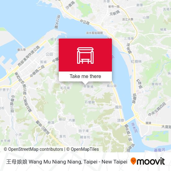 王母娘娘 Wang Mu Niang Niang map