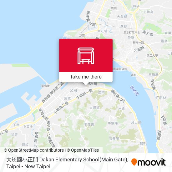 大崁國小正門 Dakan Elementary School(Main Gate) map
