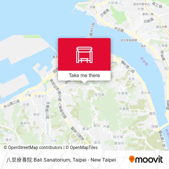八里療養院 Bali Sanatorium map
