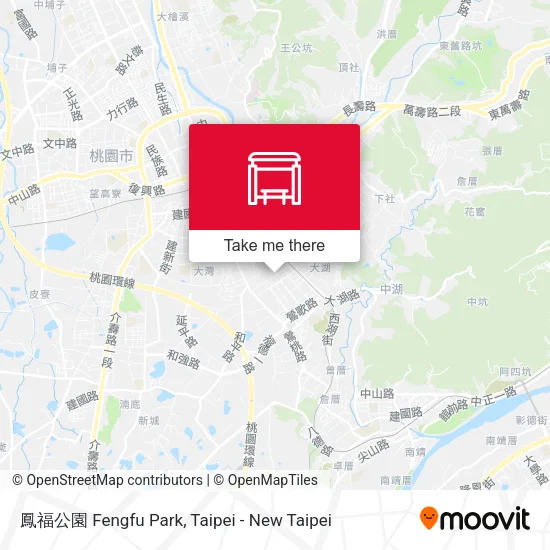 鳳福公園 Fengfu Park map
