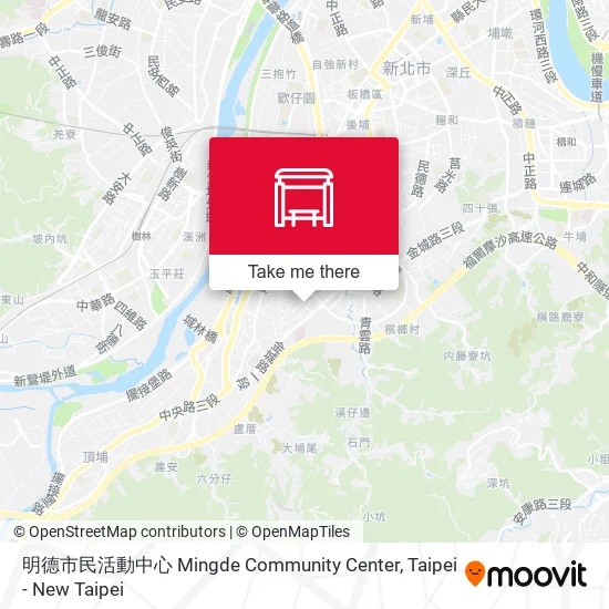 明德市民活動中心 Mingde Community Center map