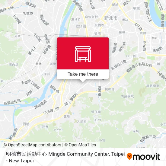 明德市民活動中心 Mingde Community Center map