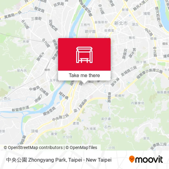 中央公園 Zhongyang Park map