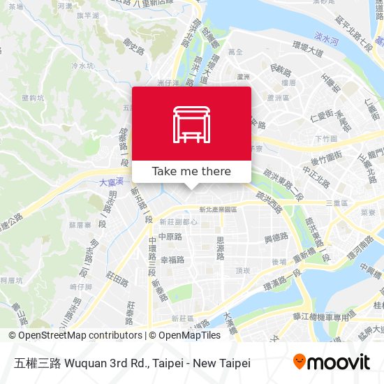 五權三路 Wuquan 3rd Rd. map