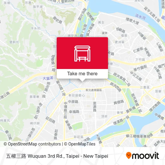 五權三路 Wuquan 3rd Rd.地圖