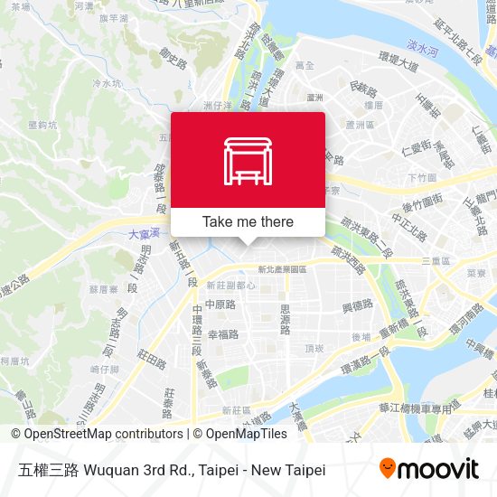五權三路 Wuquan 3rd Rd. map