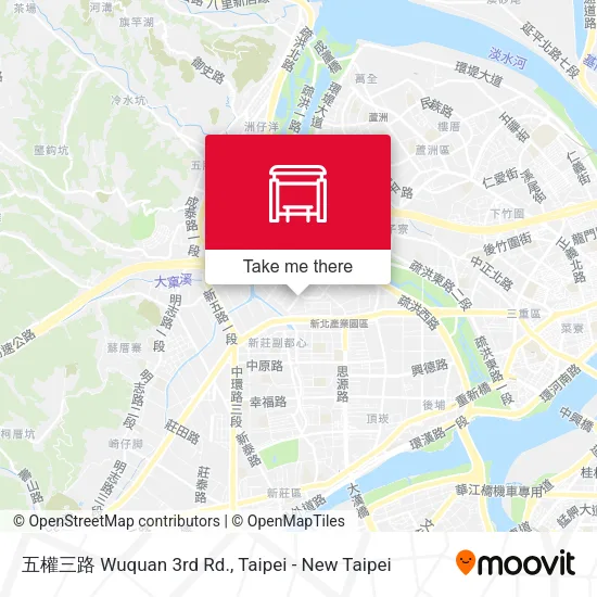 五權三路 Wuquan 3rd Rd.地圖