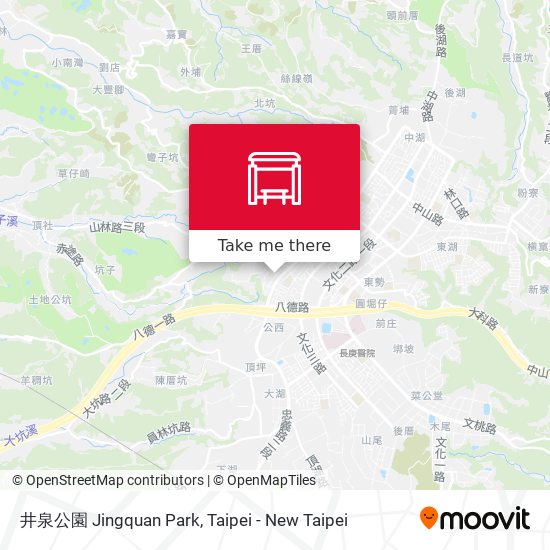 井泉公園 Jingquan Park map