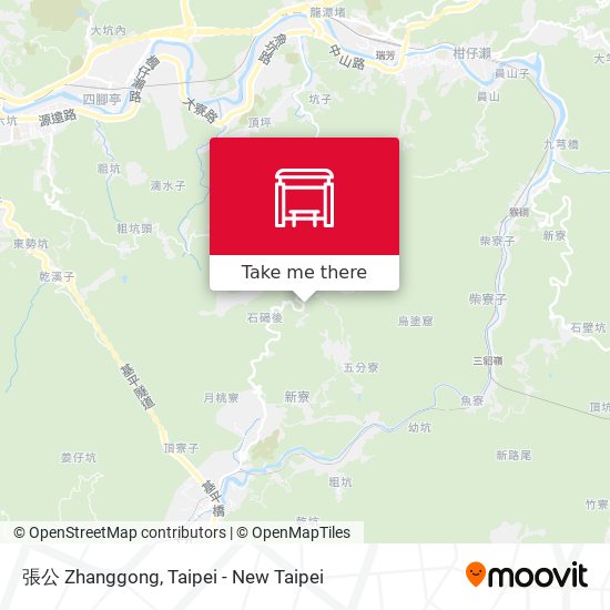 張公 Zhanggong map