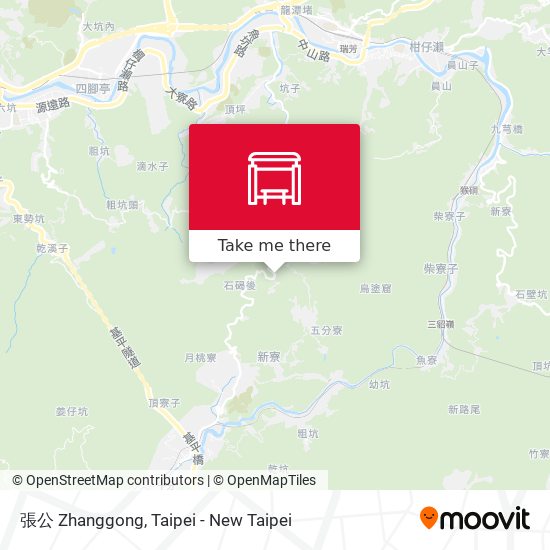 張公 Zhanggong map