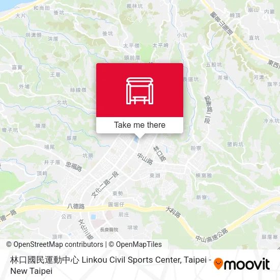 林口國民運動中心 Linkou Civil Sports Center map