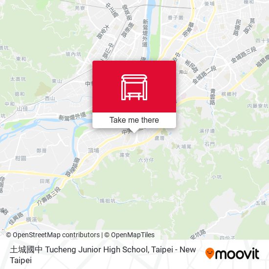 土城國中 Tucheng Junior High School地圖