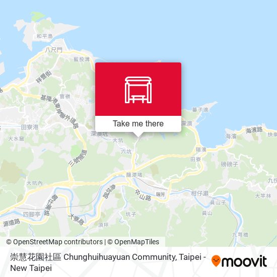 崇慧花園社區 Chunghuihuayuan Community地圖