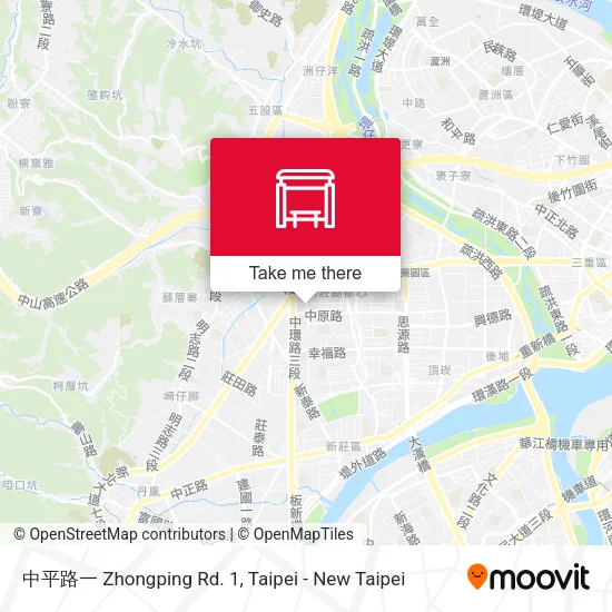 中平路一 Zhongping Rd. 1地圖