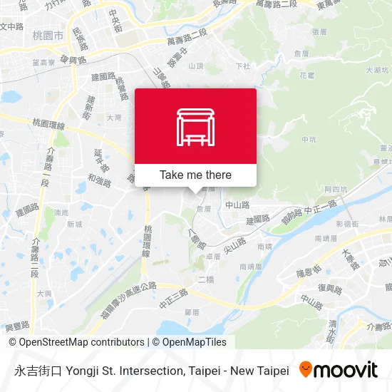 永吉街口 Yongji St. Intersection map