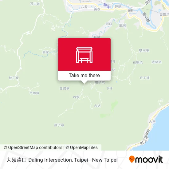 大嶺路口 Daling Intersection map
