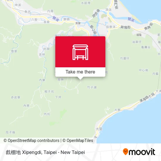 戲棚地 Xipengdi map