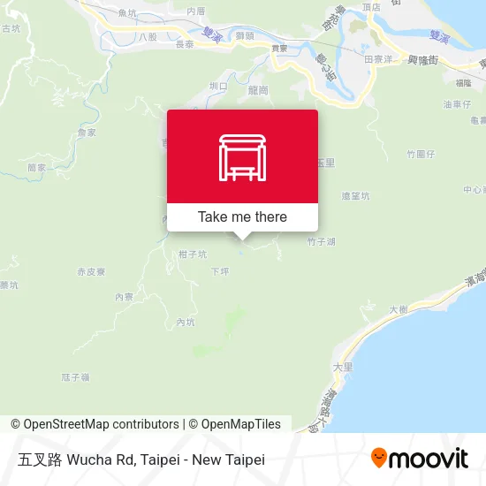 五叉路 Wucha Rd map