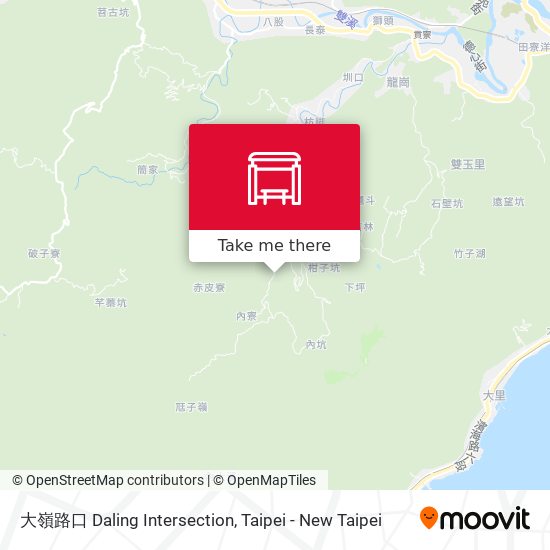 大嶺路口 Daling Intersection map