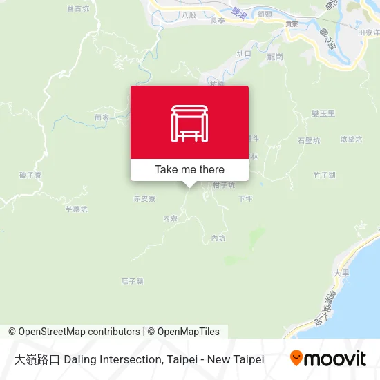 大嶺路口 Daling Intersection map