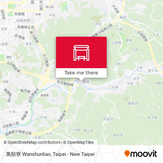 萬順寮 Wanshunliao map