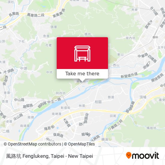 風路坑 Fenglukeng map