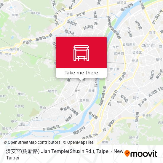 濟安宮(樹新路) Jian Temple(Shuxin Rd.) map