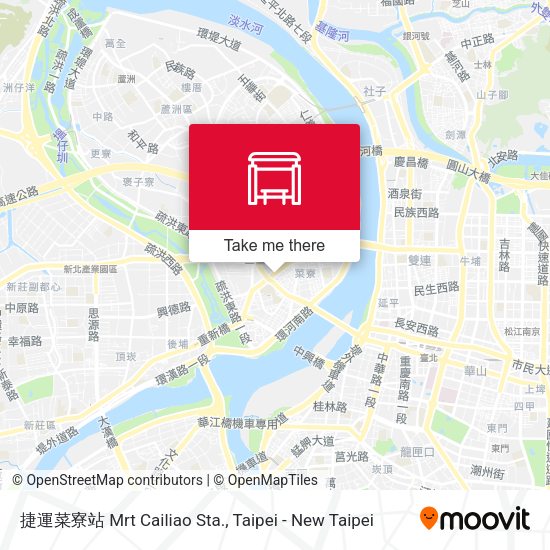 捷運菜寮站 Mrt Cailiao Sta. map