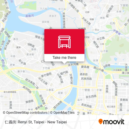 仁義街 Renyi St map