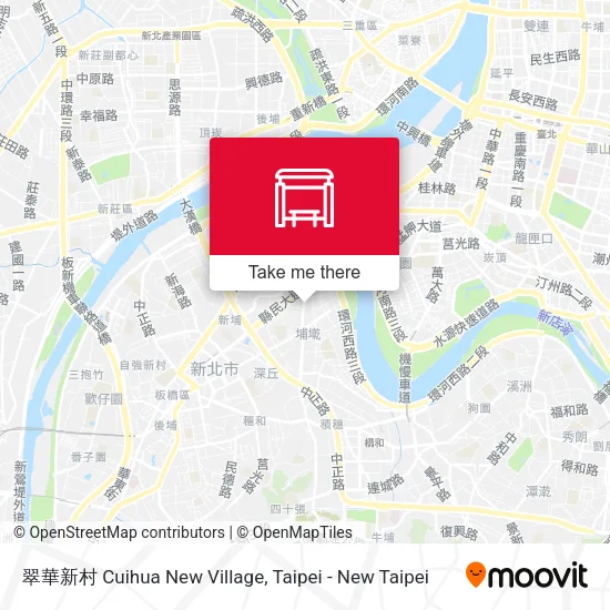翠華新村 Cuihua New Village map