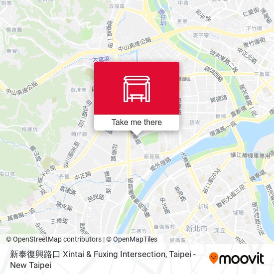 新泰復興路口 Xintai & Fuxing Intersection map